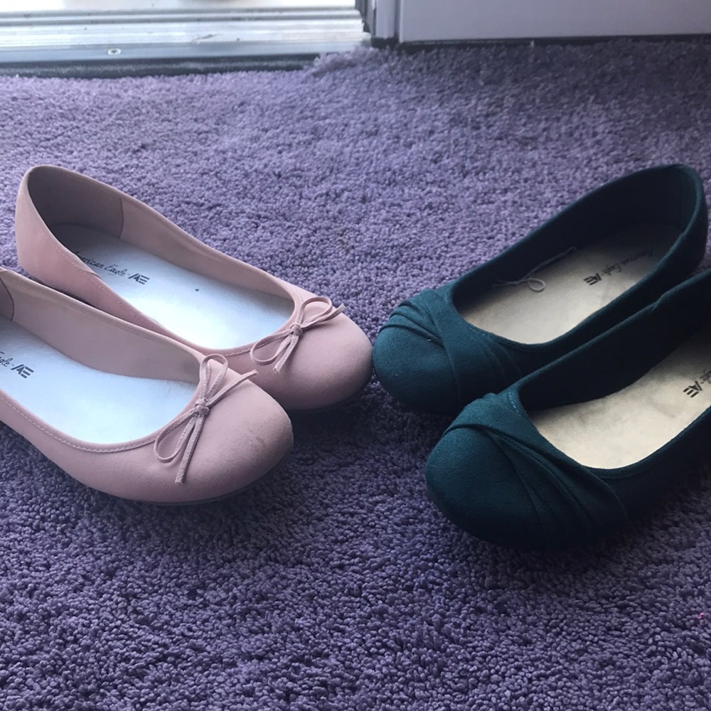 Pink and green flat bundle